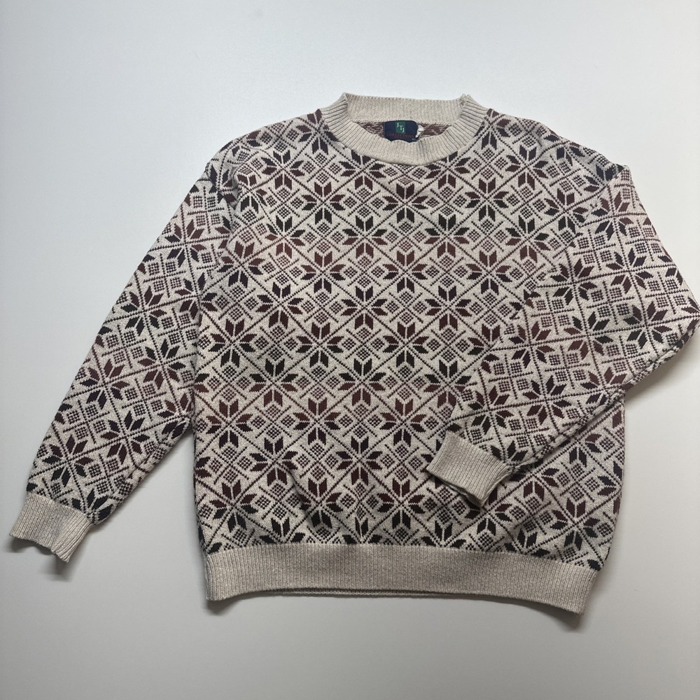 90's JTJ Collections Men's Sweater XL Made In The USA Vintage